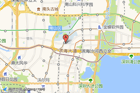 深圳软件产业基地-楼盘位置